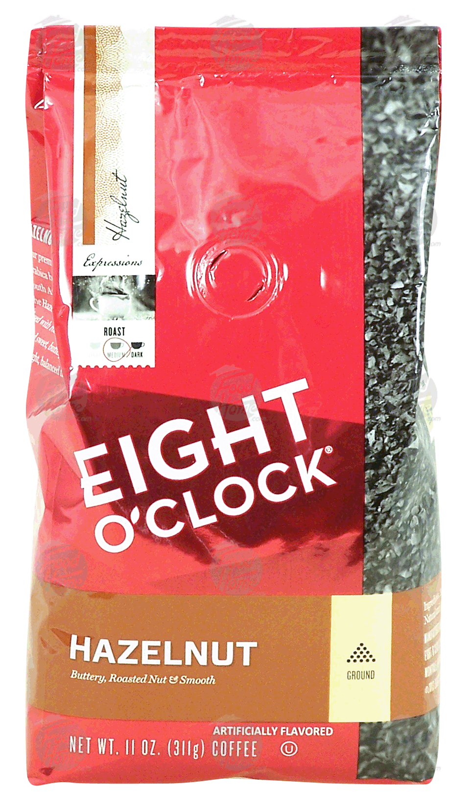 Eight O'Clock Coffee Hazelnut medium roast hazelnut ground coffee Full-Size Picture